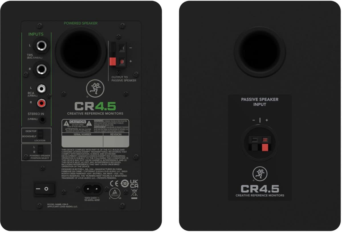 Mackie CR4.5 - Actieve studiomonitoren — afbeelding 1
