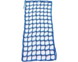 Klimnet Polyester Speeltuin Klimrek Voor Kinderen Buitenspeeltuin Veiligheidsbescherming, Boomhut, Touwladder, Schommelset, Jungle Gyms Hindernisbaan(Size:182 * 182cm(6 * 6ft),Color:blauw)