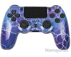 Namajunas - Draadloze Controller geschikt voor PS4/Pro/Slim/PC - Bluetooth gamepad - Geschikt voor Playstation 4 -Zes-assige sensor - LED-lichtbalk en touchscreen-functionaliteit - Audio Jack Input - Gaming Accesoires