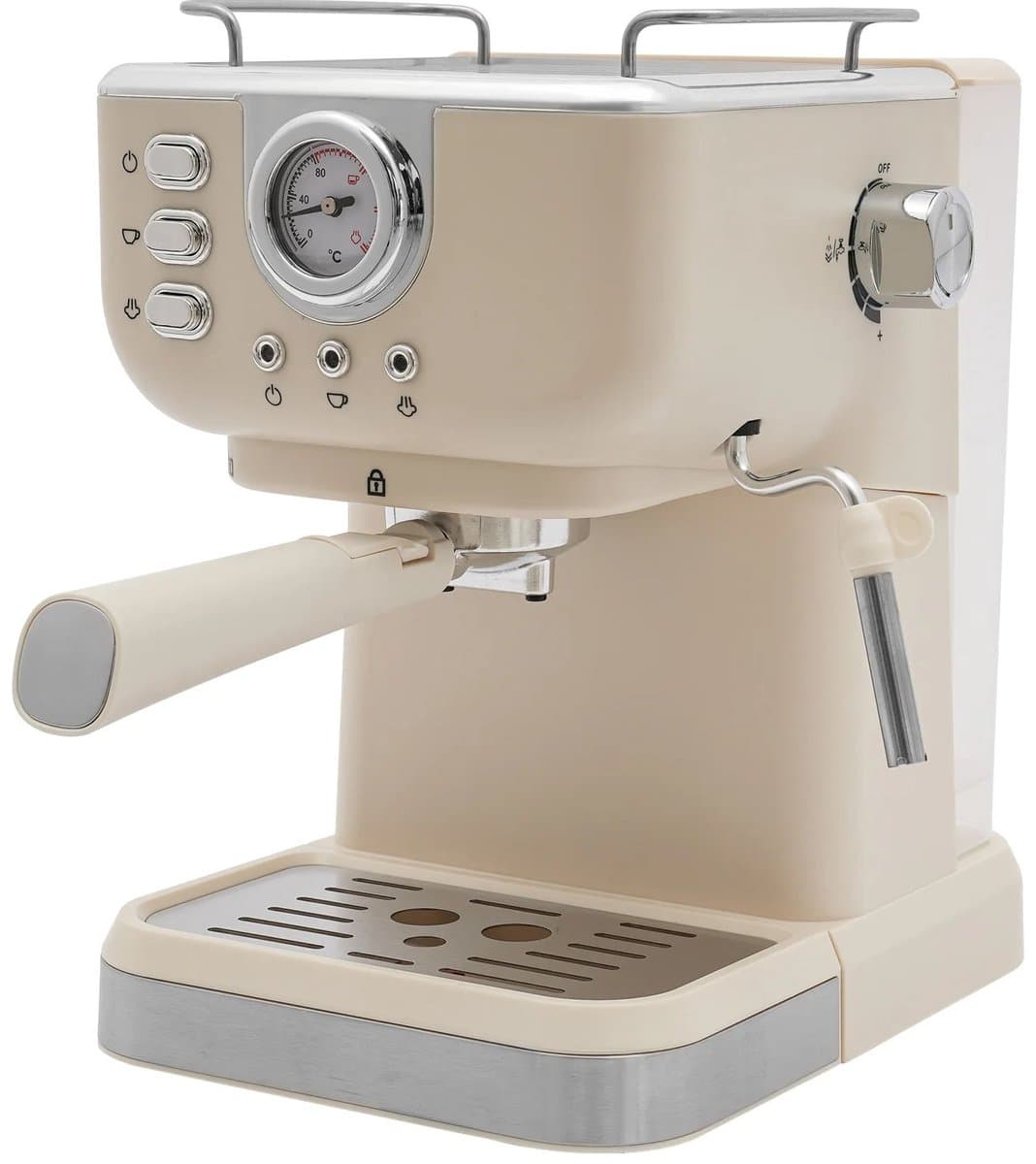 Espressomachine 20 Bar – Melkopschuimer – Halfautomatisch – Krachtige Extractie – Compact Ontwerp — afbeelding 1