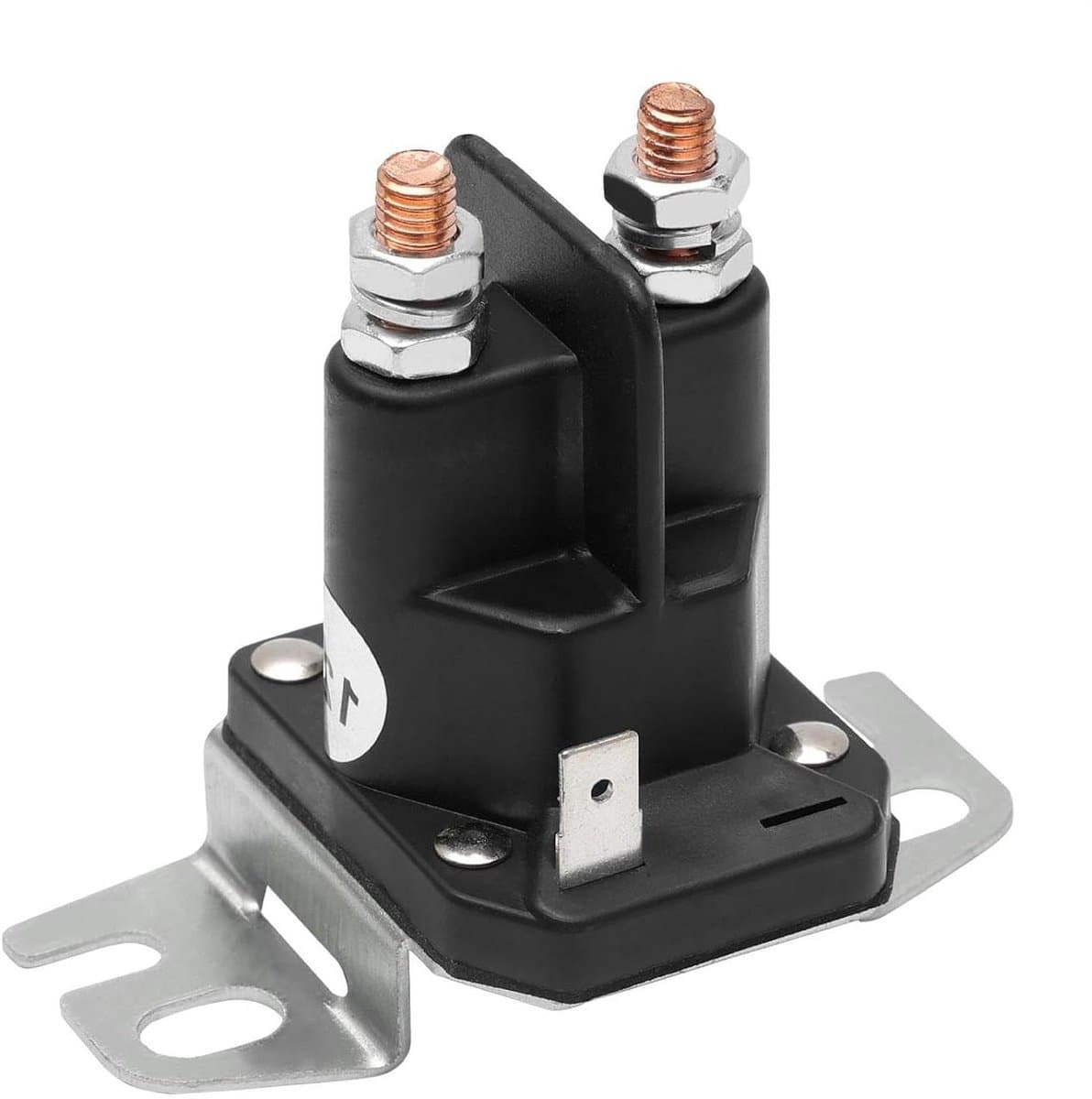 Grasmaaier Relais - Starter Relay Starterspoel - Motor Starten - Robuust ABS Materiaal - 12V - Zwart — afbeelding 1