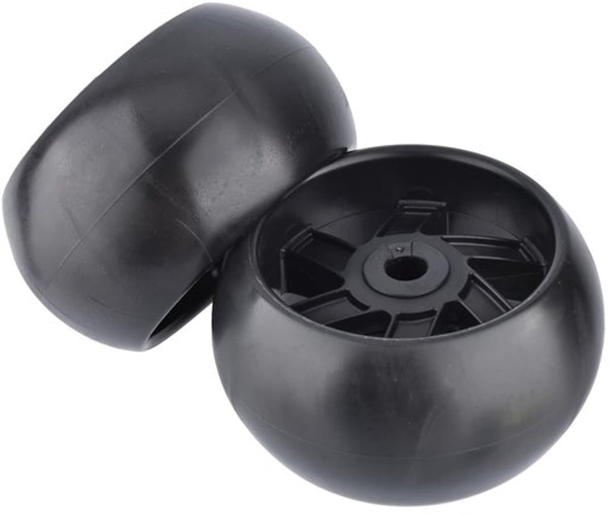 Deck Wheel Vervanging - 5" Wiel - 2 Stuks - Hub Offset 3" - Boorgrootte 1/2" - Compatibel met Husqvarna - Graswiel — afbeelding 1