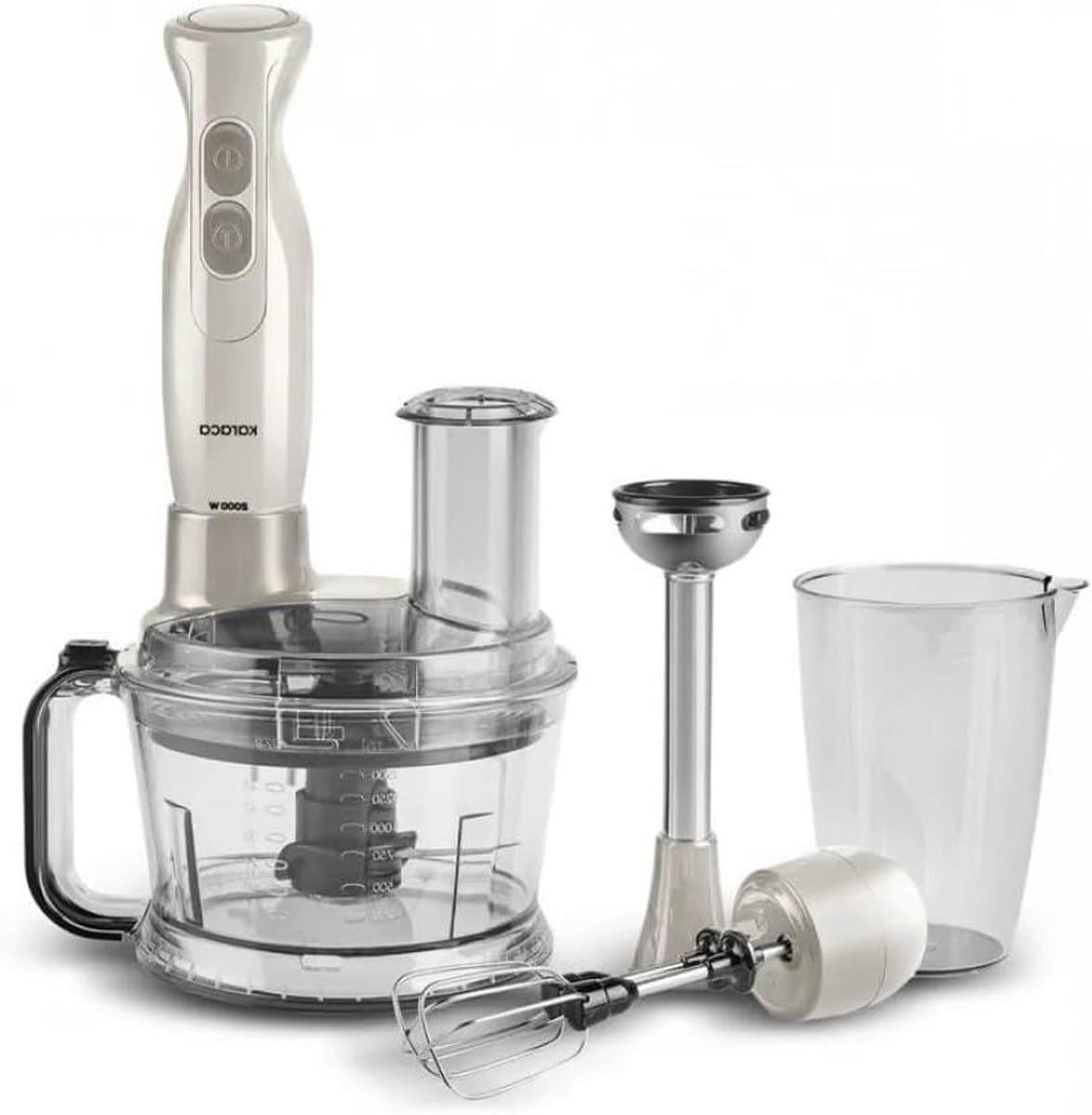 Keukenmachine - Keukenrobot Multimixer - Maaltijden Bereiden - Krachtige 2000W Motor - 1.5 Liter Container - Beige Latte — afbeelding 1