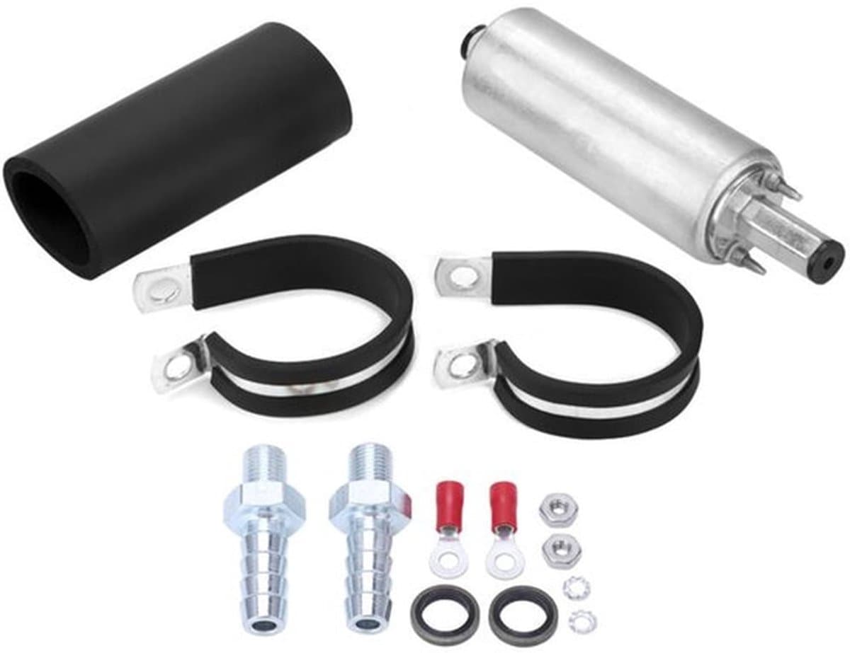 Geschikt voor Walbro GSL392 universele externe hogedruk brandstofpompset van 255 l/u. — afbeelding 1