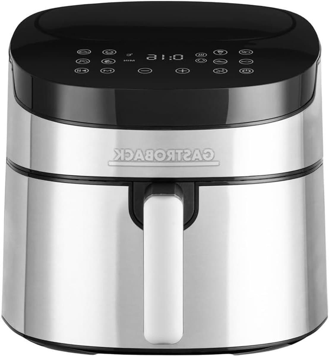 Heteluchtfriteuse XXL - Airfryer Pro - Gezond Frituren - 8 Programma's - 65 Liter - Zilver Zwart — afbeelding 1