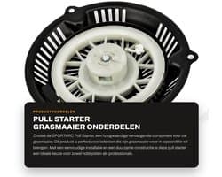 Dailygoods- Pull Starter Eenvoudige Installatie - Vervangende Onderdelen - Grasmaaier - Voor Einhell/Hyundai - Duurzaam - Hoogwaardige Kwaliteit - Startmotor