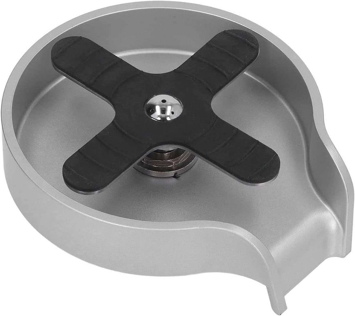 Glazen Spoeler - Inbouw Bekerwasser - Snel Glazen Wassen - Hogedruk Spray - 15 x 15 x 8 cm - Zilver — afbeelding 1