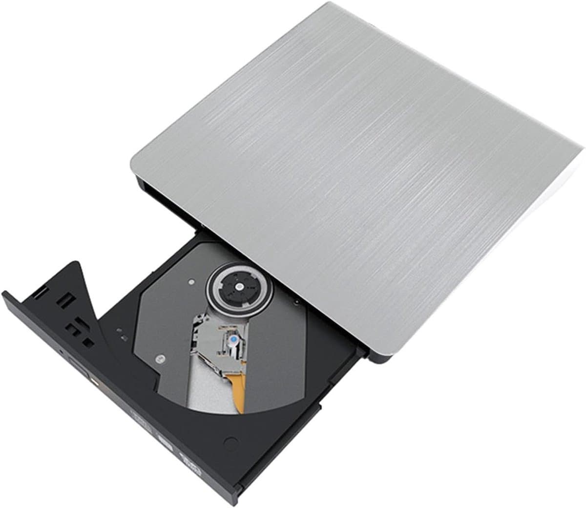 Externe Schijf - Draagbare Brander - Data Opslag - USB 3.0 Snelheid - 19.3 cm - Wit — afbeelding 1