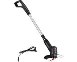 Elektrische Grasmaaier - Draadloze Trimmer - Tuin Onderhouden - Lichtgewicht Ontwerp - 700 g - Zwart