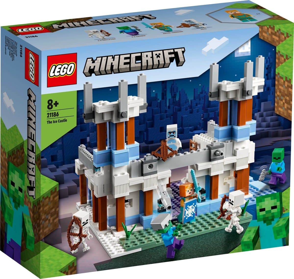 LEGO Minecraft Het IJskasteel - 21186 — afbeelding 1