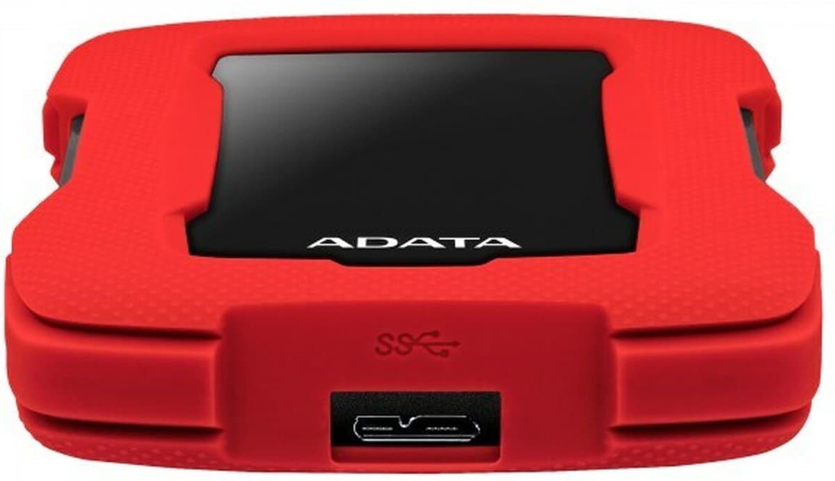 ADATA HD330 2TB Externe Harde Schijf - Rood — afbeelding 1