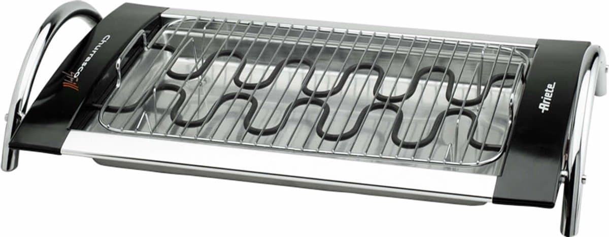 Ariete 0732/20 - Churrasco Grill - elektrische barbecue - - Tafel BBQ - Grillrooster 45 x 27 cm - bereik tot 250°c — afbeelding 1