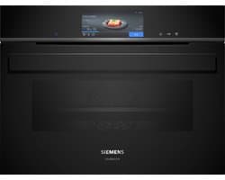 Siemens iQ700 CS958GCB1, Middelmaat, 47 l, Katalytisch + hydrolytisch, 47 l, Zwart, Touch
