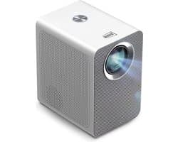 ElementKey MovieVision - Home Projector - 4Ω3W x 1 - 1920x1080p - Multi Media - 65W - Bluetooth 5.0 - Bioscoop - Netflix - Streamen - Wit