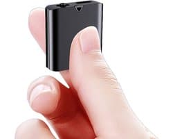 Afluisterapparatuur - Spy recorder - Voice recorder - Dictafoon - Opnemen & Afluisteren - Mini afluisterapparaat - 16GB - Niemand zal dit doorhebben!