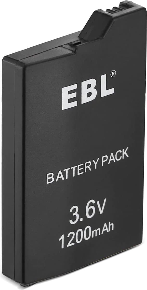 EBL Vervangende Batterij geschikt voor PSP2000 & PSP3000 - 1200 mAH Capaciteit Vervangende Accu voor PSP — afbeelding 1