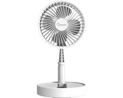 Qware - Portable Mini Desk Fan -White