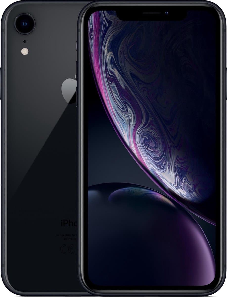 Apple iPhone XR - 256GB - Zwart — afbeelding 1