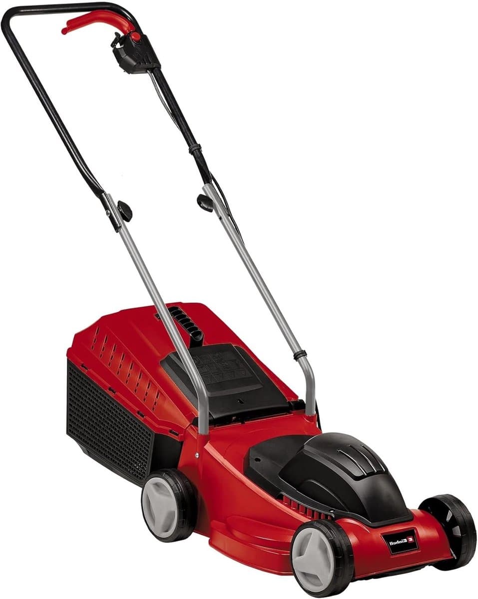 Grasmaaier Elektrisch 30L – Compacte Maaier met Inklapbare Handgreep, Grote Wielen en 3 Maaihoogtes — afbeelding 1