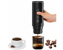 Loushops - Koffiezetapparaat - Koffiemachines - Draagbare koffiemachine - Elektrische koffiemachine - 2-in1 - Draadloos