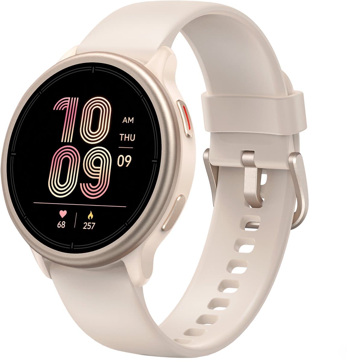 Sytifro DR09 Smartwatch Dames - Slimme Horloge Dames met Bluetooth Bellen - 1.27" AMOLED Touchscreen - 100+ Sportmodi - Hartslag-, Zuurstof- & Slaapmonitor - 5-7 Dagen Batterij - Sporthorloge voor Dames - Khaki — afbeelding 1
