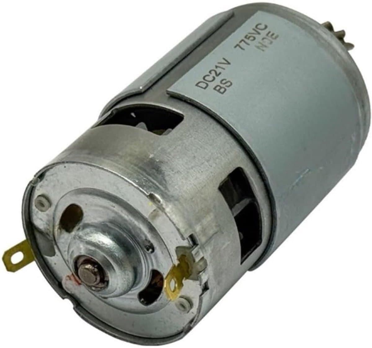 Grasmaaier Motor - Elektrische Motor - Gazononderhoud - 10 Tanden Versnelling - 10 cm - Zwart — afbeelding 1