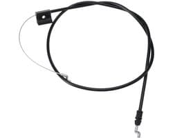 Dailygoods- Motorremkabel 1295mm - Compatibel met Mountfield 45HP/45PD - Kabelmouw 1092mm - Metaal - Zwart - Vervangingskabel voor grasmaaier - Grasmaaierkabel