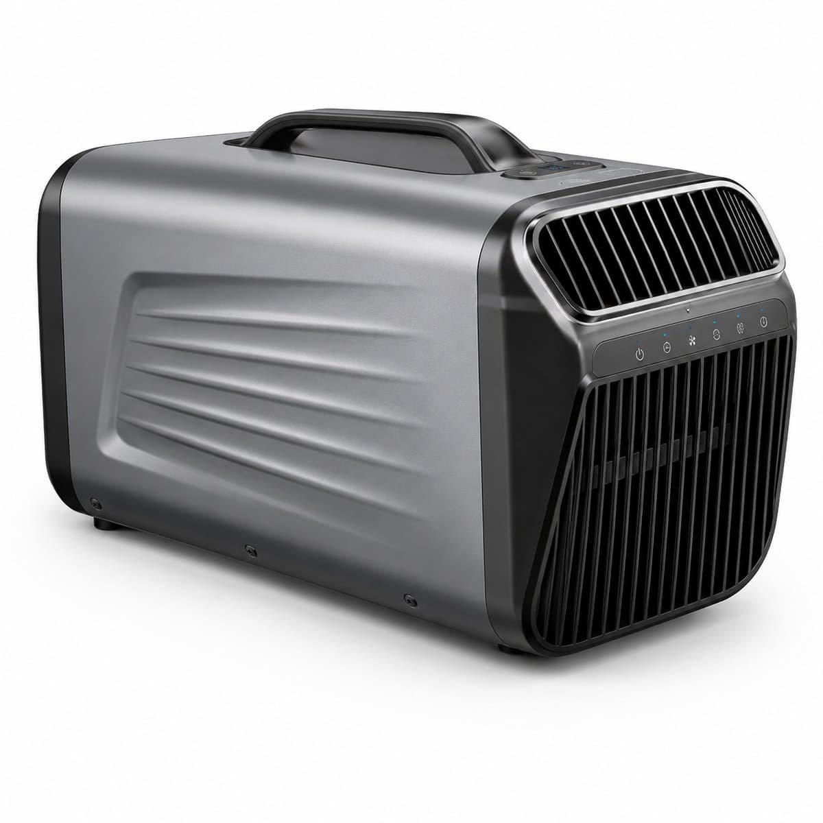 House Of Atelier - Draagbare Airconditioning - Mobiele Airco - Koelunit - Camping/Tent/Camper Airco - 400W - 5200 BTU - Grijs — afbeelding 1
