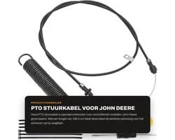 Dailygoods- Stuurkabel GY22387 - Voor John Deere 100-serie - Lengte 196,5 cm - Geschikt voor grasmaaiers - Onderdeelnummer PC10441 - PC11755 - PC12155 - Kabel