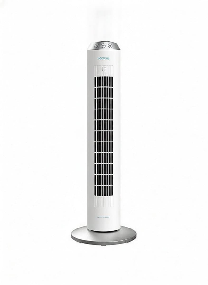 Cecotec Torenventilator EnergySilence 8090 Skyline 84cm | Krachtige Kopermotor | 3 Snelheden, Timer & Automatische Oscillatie voor Efficiënte Koeling — afbeelding 1