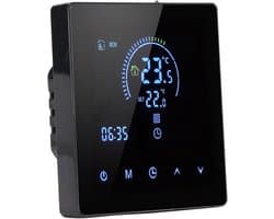 Slimme Thermostaat - Verwarmingsregeling - Comfortabel Leven - Programmeerfunctie - 41x86x86 cm - Zwart