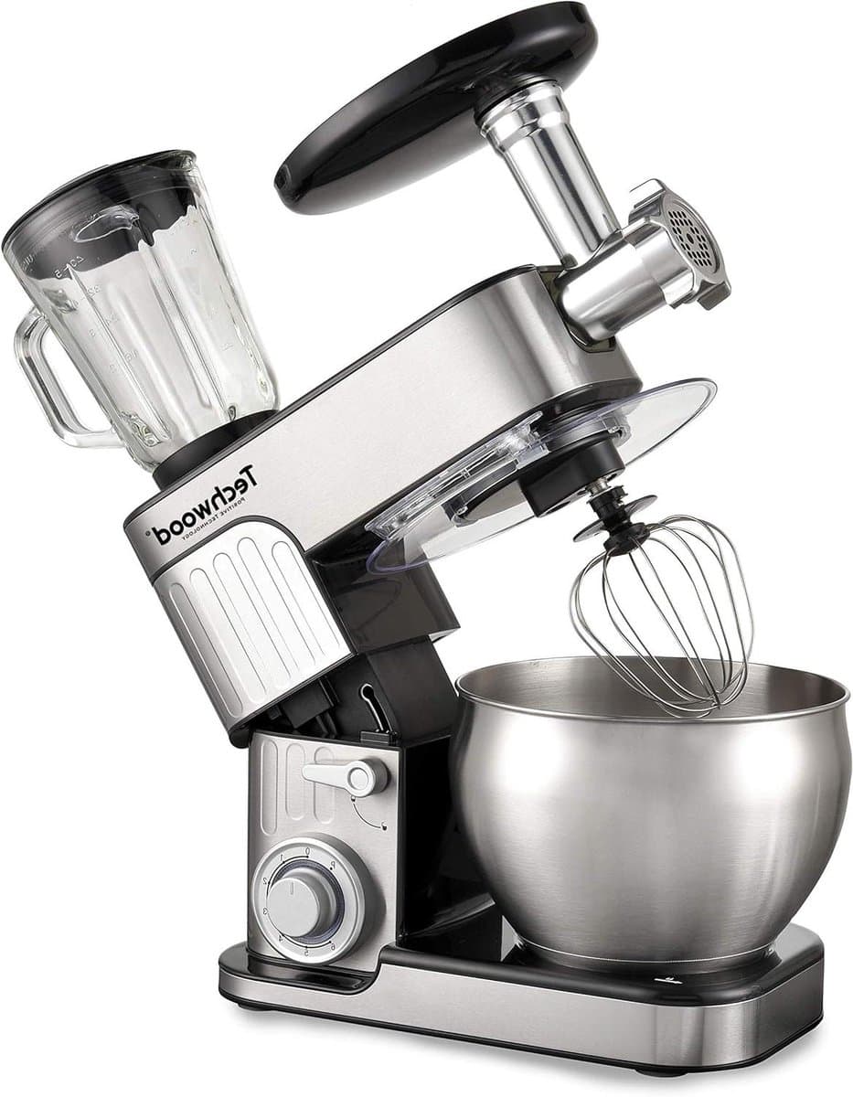 Keukenmachine - Keukenrobot - Bakken en mixen - Krachtige 1300W motor - 7 Liter kom - Roestvrij staal — afbeelding 1