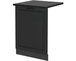 Vaatwasserfrontpaneel - Vaatwasserdeur Paneel - Keuken Integreren - R-Line Keuken Design - 60 cm - Antraciet
