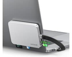 Magnetische Externe SSD - Draagbare Opslag - Bestanden Overzetten - Plug-and-play - 1 TB - Zwart