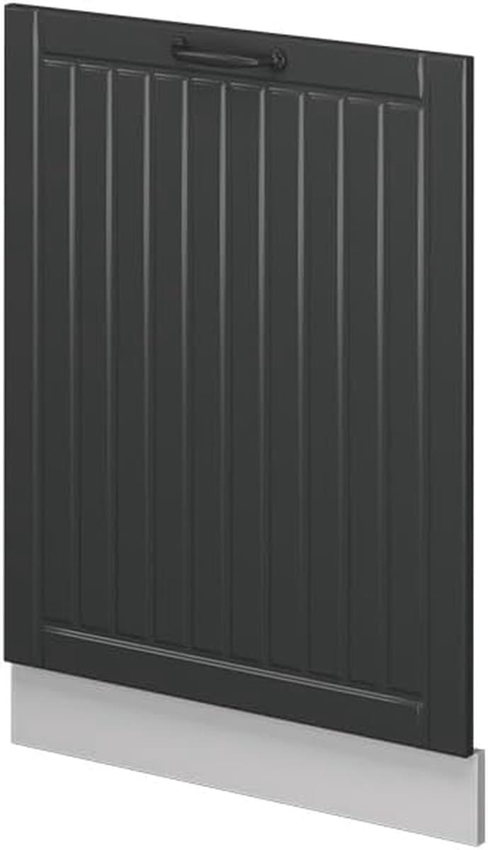 Vaatwasserpaneel - Keukenfront - Inbouwkeuken - Soft-close scharnieren - 60 cm breed - Antraciet — afbeelding 1