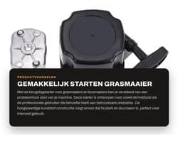 Terugslagstarter Betrouwbare Start - Grasmaaier - Bosmaaier - Kunststof - 100% Nieuw - Sterk en Duurzaam - Trekstarter