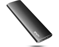 Externe SSD - Draagbare Opslag - Bestanden Overzetten - Compact Ontwerp - 1TB - Zwart