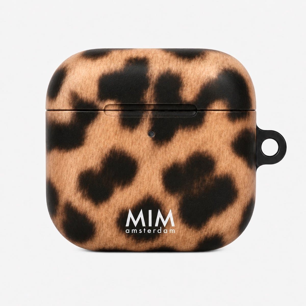 MIM Amsterdam - Proud Panther - Geschikt voor AirPods 4 - AirPod hoesje - Panterprint - AirPod hoesje met Panterprint - Shockproof- Cover voor AirPods - Tiktok viral AirPod case — afbeelding 1
