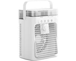 LISM-Draagbare airconditioner, persoonlijke verdampingskoelradiator, mini-airconditioner met 3 snelheden, mini-airconditioner, koelventilator Geschikt voor auto, bureau, camping, slaapkamer en kantoor