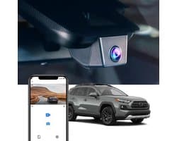 SnelShoppen - 4K Dash Cam voor 2022-2025 Toyota RAV4 LE XLE Limited XSE Adventure SE Premium Hybrid Gen5 - UHD 2160P Video met WiFi, G-Sensor, Loop Re