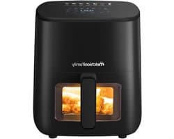 Airfryer 5 Liter - Heteluchtfriteuse Compact - Gezond Koken - Transparant Venster - 5 Liter - Zwart