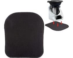 Schuifplank Keukenmachine - Glijmat Mixer - Apparaat Verplaatsen - Werkblad Bescherming - 30 x 35 cm - Zwart