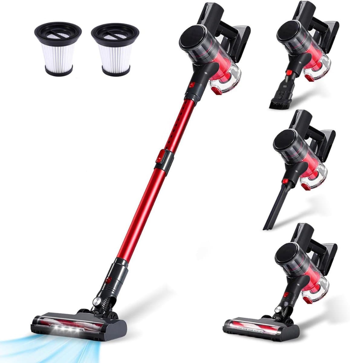 HEZIVO® Steelstofzuiger Draadloos - Stofzuiger 4-in-1 - 2 Snelheden — afbeelding 1