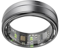NOLATR Pro, Slimme Ring met Stappenteller, Activiteitstracker & Hartslagmeter – Zonder Abonnement & Nederlandse App – Zwart – Maat 11