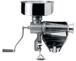 Handmatige Tomatenpers - Keukenmachine - Sauzen Maken - Robuust en Duurzaam - 30x22x32 cm - Zilver