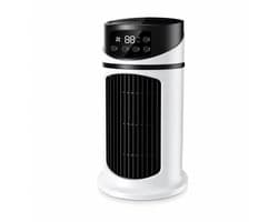 Aircooler Luchtkoeler – Tafelventilator / Mini Airco – 6 Standen – Luchtbevochtiger & Koelventilator voor Slaapkamer, Bureau en Woonkamer