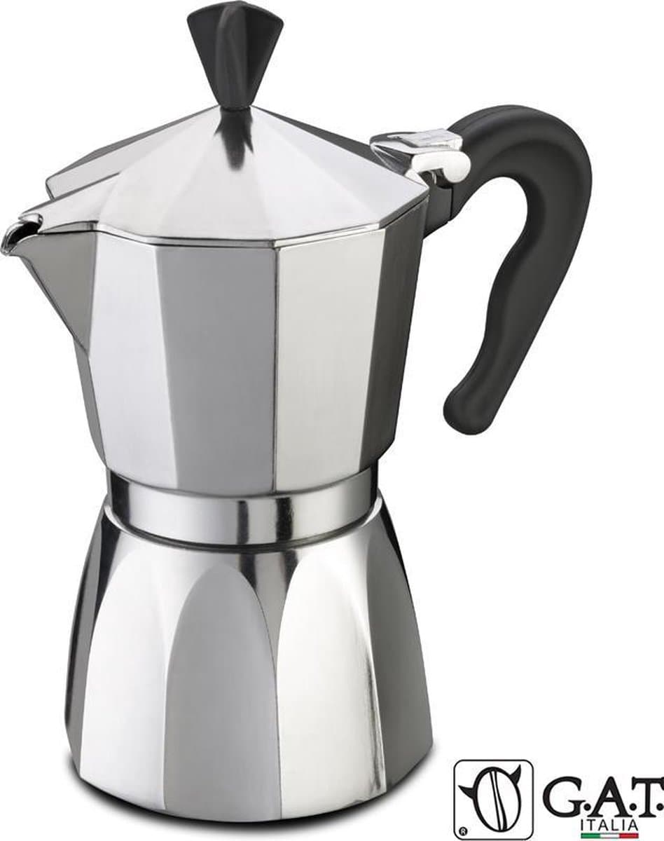 G.A.T. Italia Supermoka 6 kops - Percolator - 300ml - Made in Italy — afbeelding 1