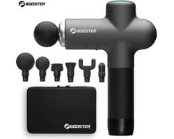 Booster Lightning Massage Gun - Massage apparaat - Koffer - 6 Opzetstukken - Smart Massage