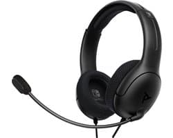PDP Gaming LVL40 Wired Stereo Headset - Black (Nintendo Switch/Switch OLED/Switch Lite)