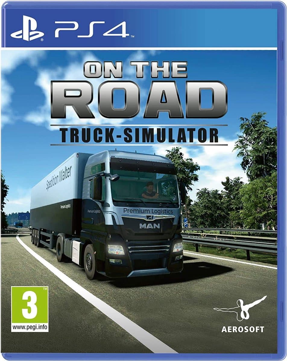 On the Road - Truck Simulator - PS4 — afbeelding 1